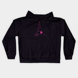 Eiffel tower Amour (from Paris with Love) Kids Hoodie